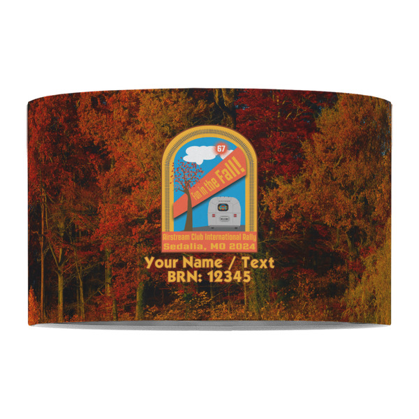 Airstream International Rally - 2024 12" Drum Lampshade - FRONT (Fabric)
