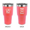 Airstream International Rally - 2024 30 oz Stainless Steel Tumbler - Coral - Double-Sided