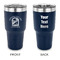 Airstream International Rally - 2024 30 oz Stainless Steel Tumbler - Navy - Double-Sided