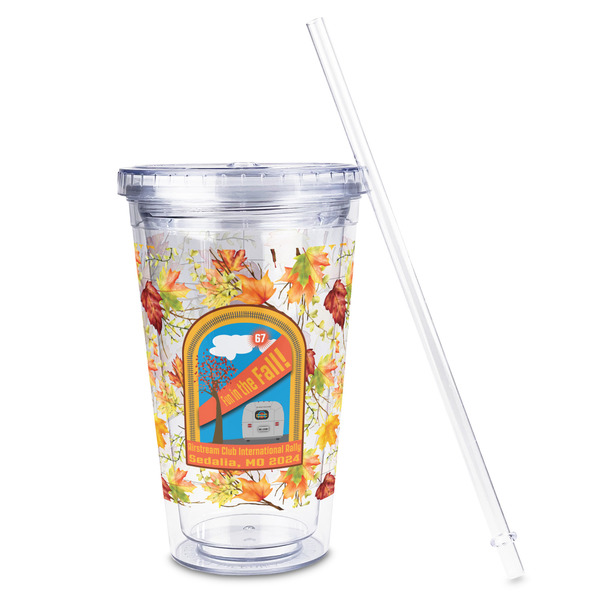 Airstream International Rally - 2024 Acrylic Tumbler - Full Print - Front straw out