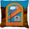 Airstream International Rally - 2024 Faux-Linen Throw Pillow 18"