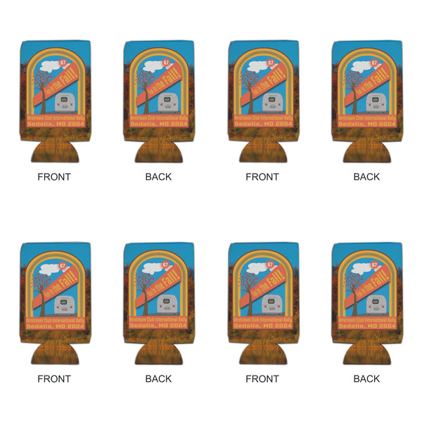 Airstream International Rally - 2024 Can Cooler - 16oz - Set of 4 - Front & Back