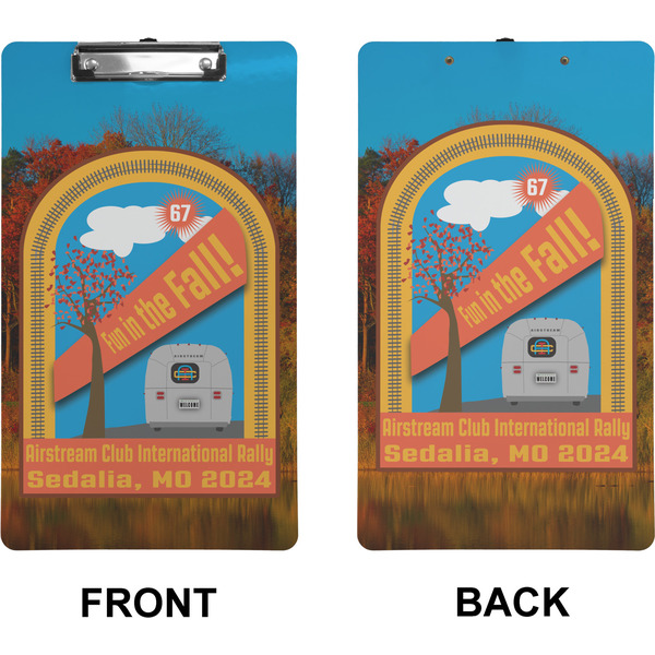 Airstream International Rally - 2024 Clipboard (Legal) (Front + Back)