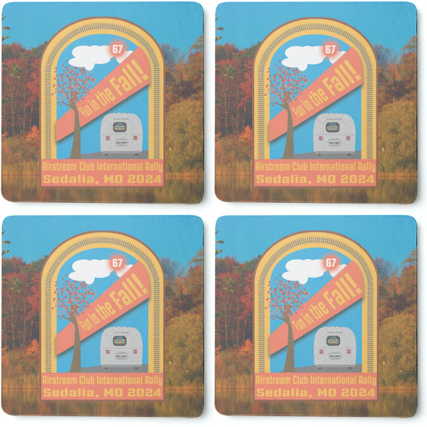 Airstream International Rally - 2024 Coaster Rubber Back - Apvl