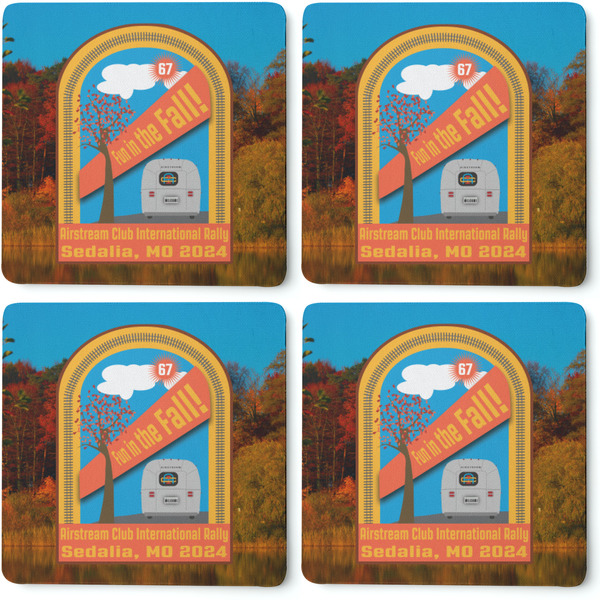 Airstream International Rally - 2024 Coaster Rubber Back - Apvl