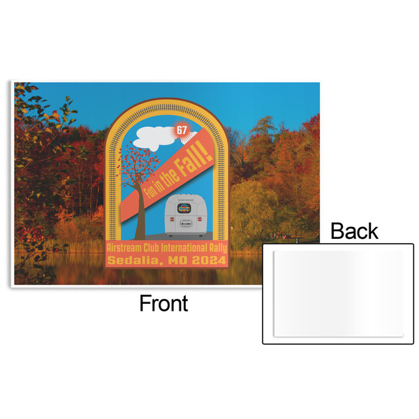 Airstream International Rally - 2024 Disposable Paper Placemat - Front & Back