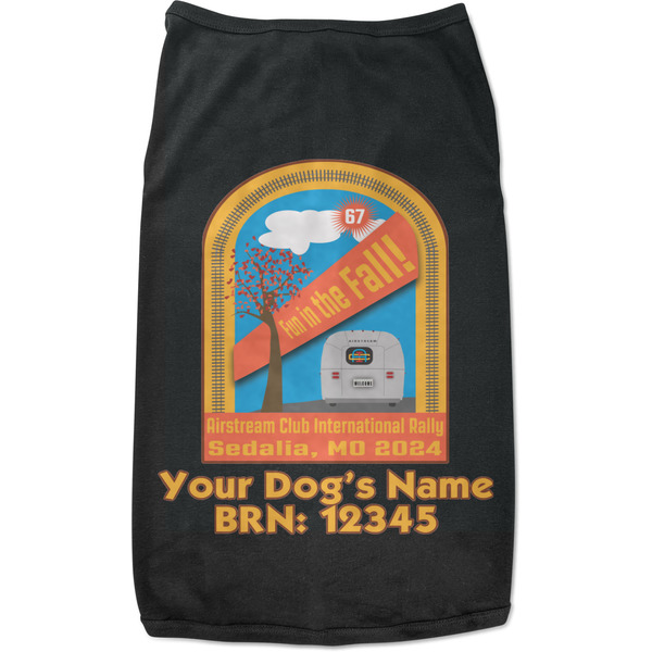 Custom Airstream International Rally - 2024 Black Pet Shirt
