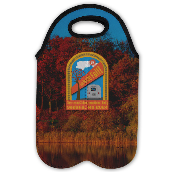 Airstream International Rally - 2024 Double Wine Tote - Flat