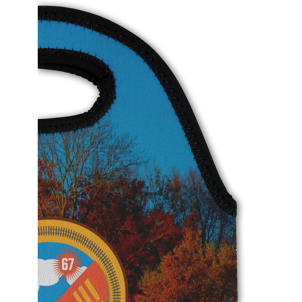 Airstream International Rally - 2024 Double Wine Tote - Top Closeup