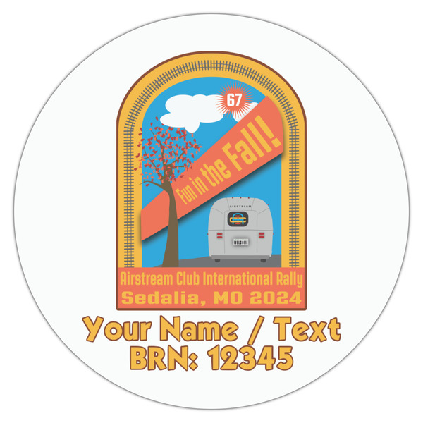 Airstream International Rally - 2024 Drink Topper - Large - Single