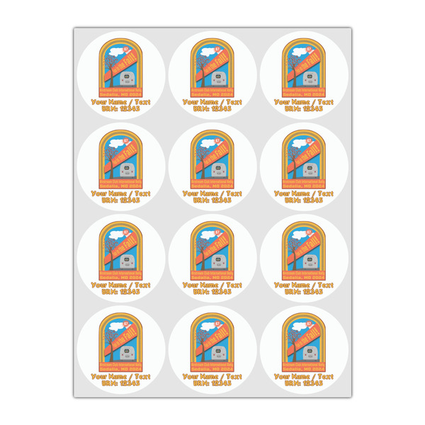 Airstream International Rally - 2024 Drink Topper - Small - Set of 12