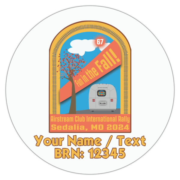 Airstream International Rally - 2024 Drink Topper - Small - Single