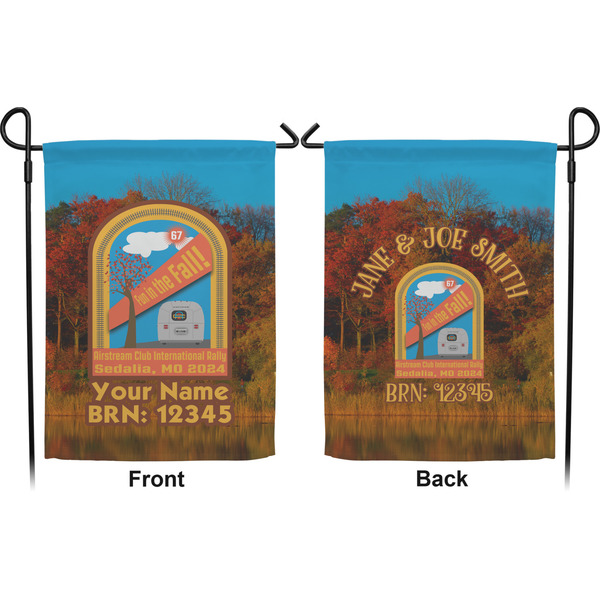 Airstream International Rally - 2024 Garden Flag - Double Sided Front and Back