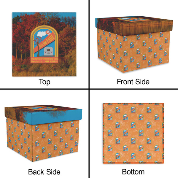 Airstream International Rally - 2024 Gift Boxes with Lid - Canvas Wrapped - Large - Approval