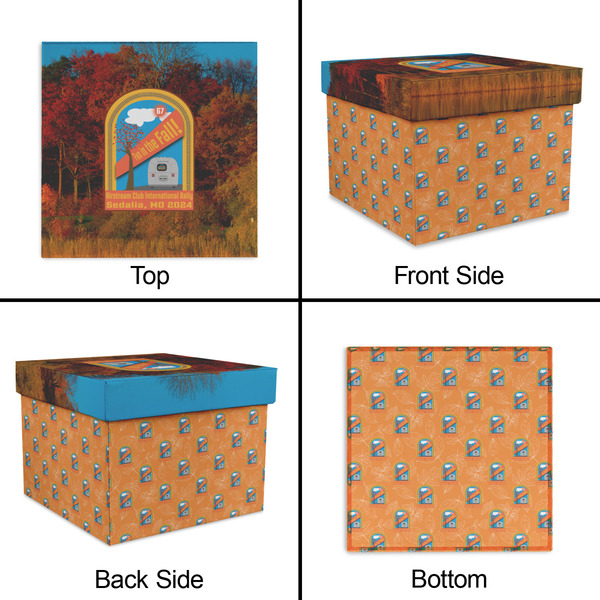 Airstream International Rally - 2024 Gift Boxes with Lid - Canvas Wrapped - X-Large - Approval