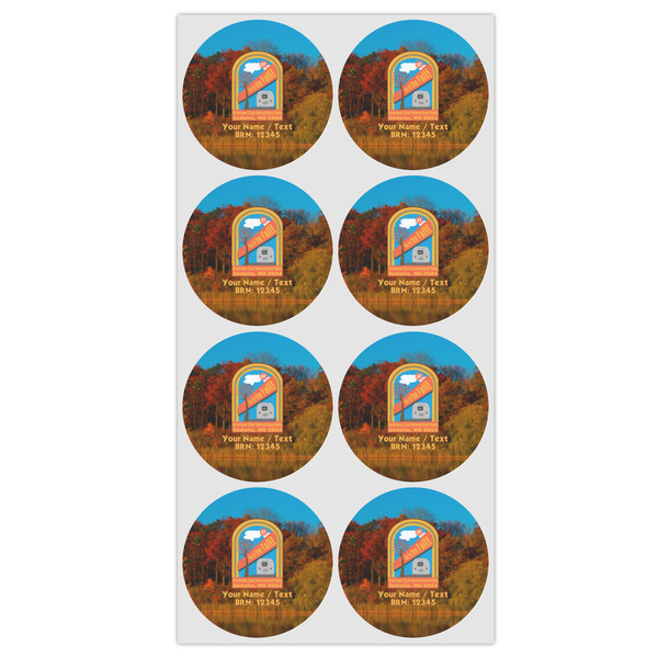 Airstream International Rally - 2024 Icing Circle - Medium - Set of 8