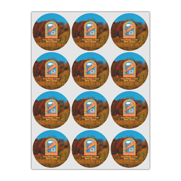 Airstream International Rally - 2024 Icing Circle - Small - Set of 12