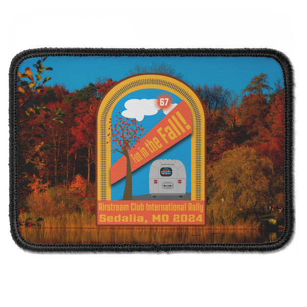 Airstream International Rally - 2024 Iron On Patch - Rectangle - Front