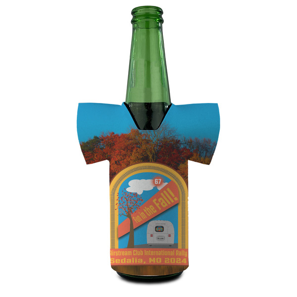 Airstream International Rally - 2024 Jersey Bottle Cooler - FRONT (on bottle)