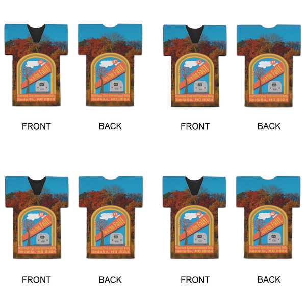 Airstream International Rally - 2024 Jersey Bottle Cooler - Set of 4 - APPROVAL