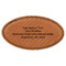 Airstream International Rally - 2024 Leatherette Oval Name Badge with Magnet