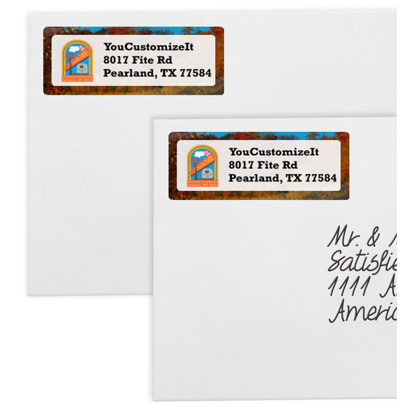 Airstream International Rally - 2024 Mailing Labels - Double Stack Close Up