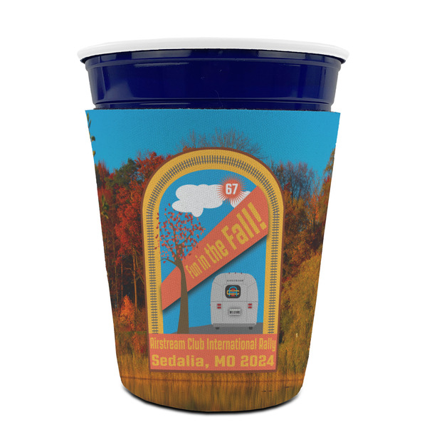 Airstream International Rally - 2024 Party Cup Sleeves - without bottom - Front (On Cup)