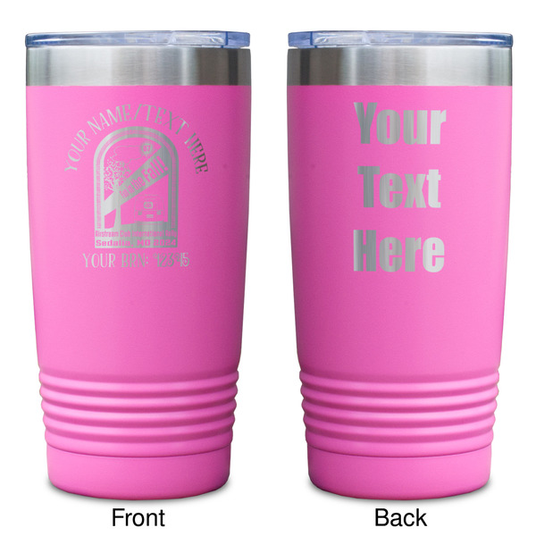 Airstream International Rally - 2024 Pink Polar Camel Tumbler - 20oz - Double Sided - Approval