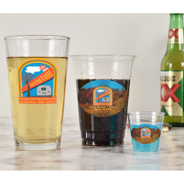 Airstream International Rally - 2024 Pint Glass - Two Content - In Context