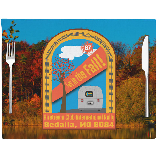 Airstream International Rally - 2024 Placemat with Props