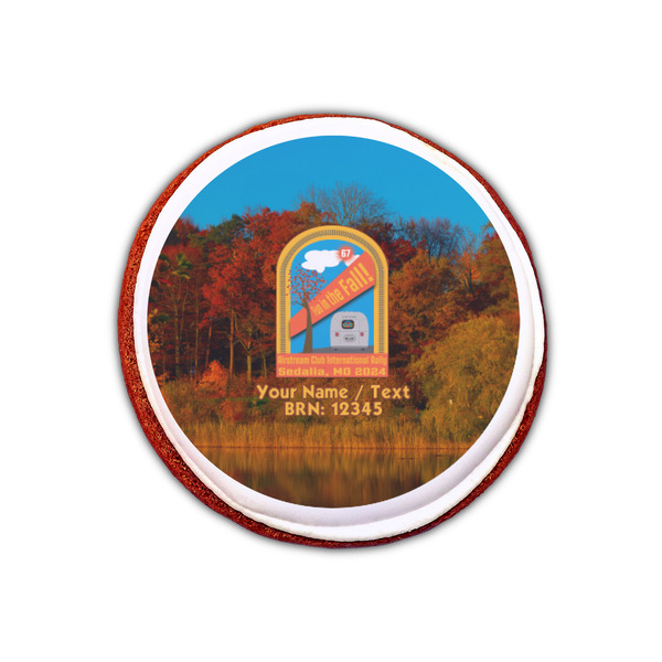 Airstream International Rally - 2024 Printed Icing Circle - XSmall - On Cookie