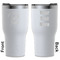 Airstream International Rally - 2024 RTIC Tumbler - White - Laser Engraved - Double-Sided