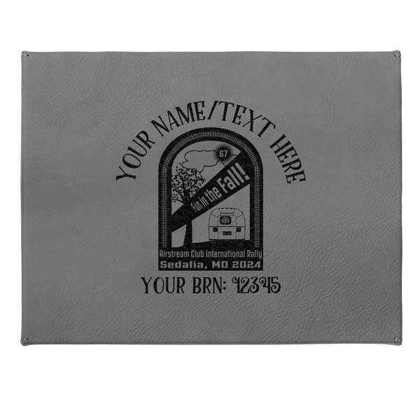 Airstream International Rally - 2024 Small Engraved Gift Box with Leather Lid - Approval