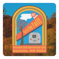 Airstream International Rally - 2024 Square Decal