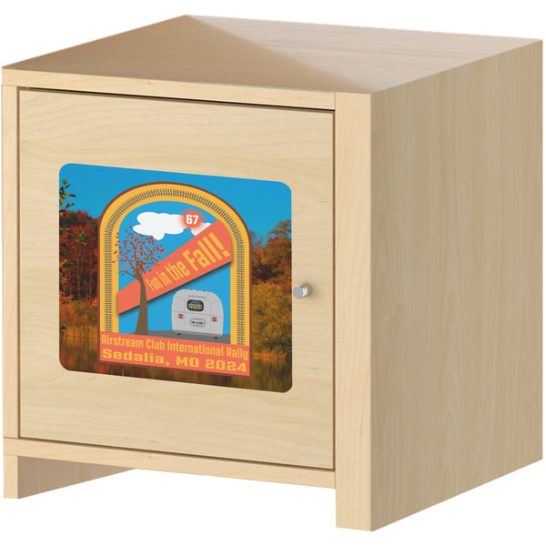 Airstream International Rally - 2024 Square Wall Decal on Wooden Cabinet