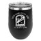 Airstream International Rally - 2024 Stemless Stainless Steel Wine Tumbler - Black - Double-Sided