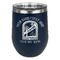 Airstream International Rally - 2024 Stemless Stainless Steel Wine Tumbler - Navy - Single-Sided