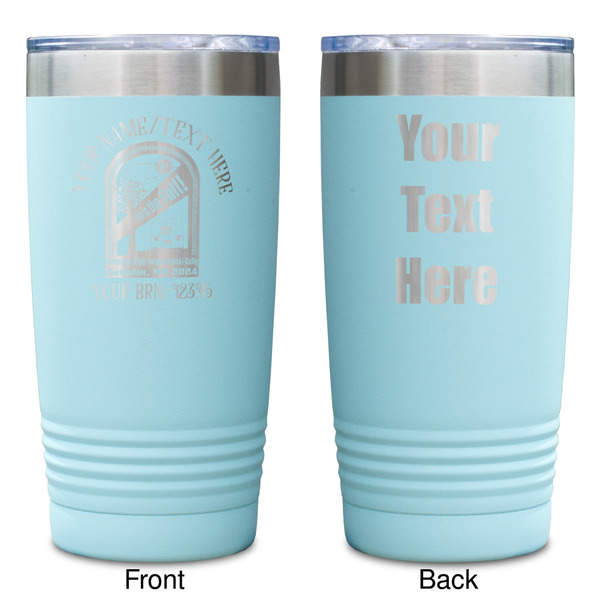 Airstream International Rally - 2024 Teal Polar Camel Tumbler - 20oz -Double Sided - Approval