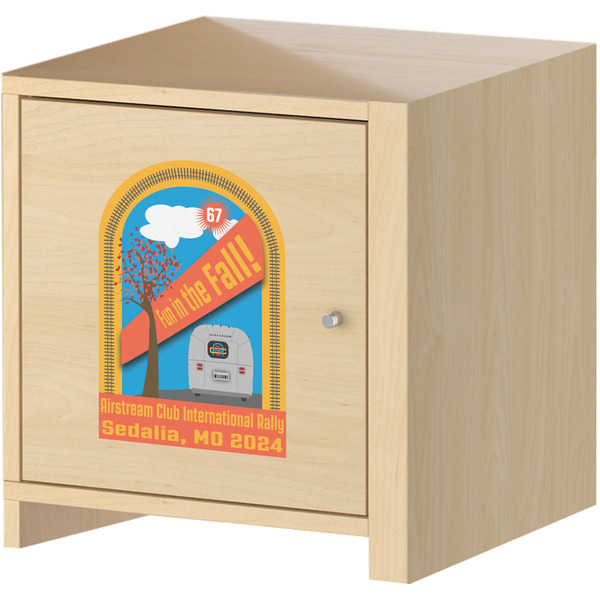 Airstream International Rally - 2024 Wall Graphic on Wooden Cabinet