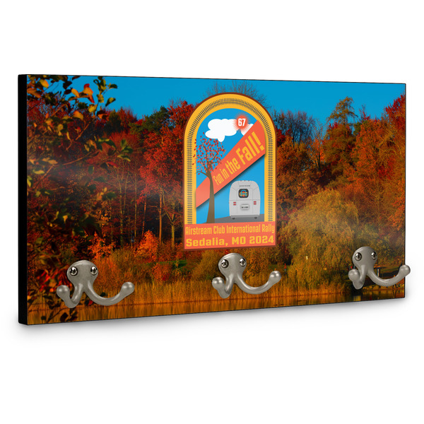 Airstream International Rally - 2024 Wall Mounted Coat Hanger - Side View