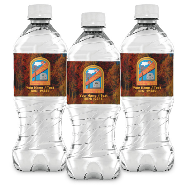 Airstream International Rally - 2024 Water Bottle Labels - Front View