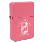 Airstream International Rally - 2024 Windproof Lighter - Pink - Single-Sided