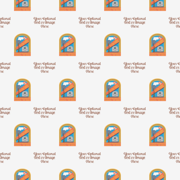 Airstream International Rally - 2024 Wrapping Paper 12" x 12" Close Up