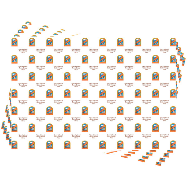 Airstream International Rally - 2024 Wrapping Paper - Front & Back - Sheets Stack