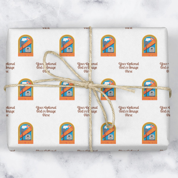 Airstream International Rally - 2024 Wrapping Paper Roll - Matte - Wrapped Box