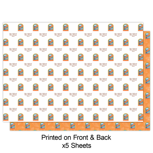 Airstream International Rally - 2024 Wrapping Paper Sheet - Double Sided - Front