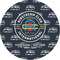 Airstream Club International Logo Multipurpose Round Labels - 1"