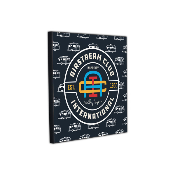 Airstream Club International Logo 12x12 Wood Print - Angle View
