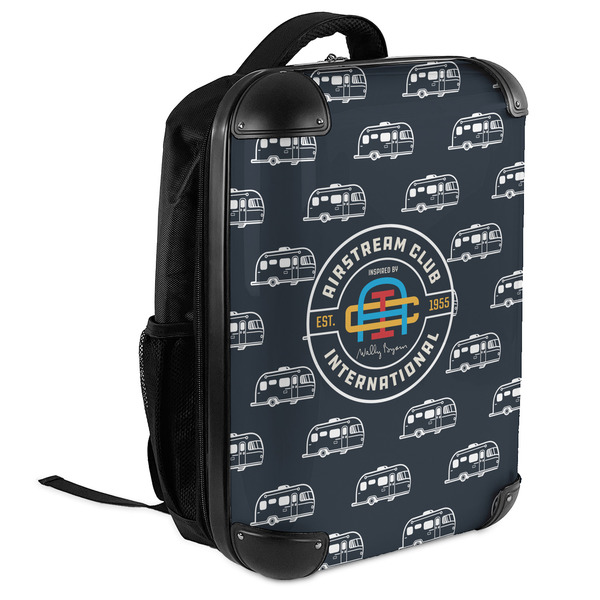Airstream Club International Logo 18" Hard Shell Backpacks - ANGLED VIEW