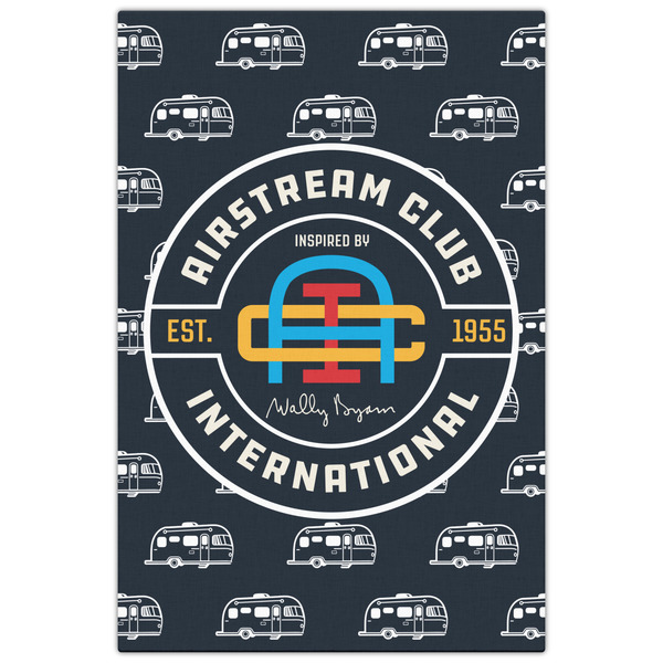Airstream Club International Logo 20x30 - Canvas Print - Front View